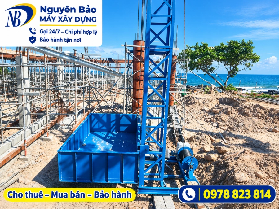 Vận thăng nâng hàng Nguyên Bảo