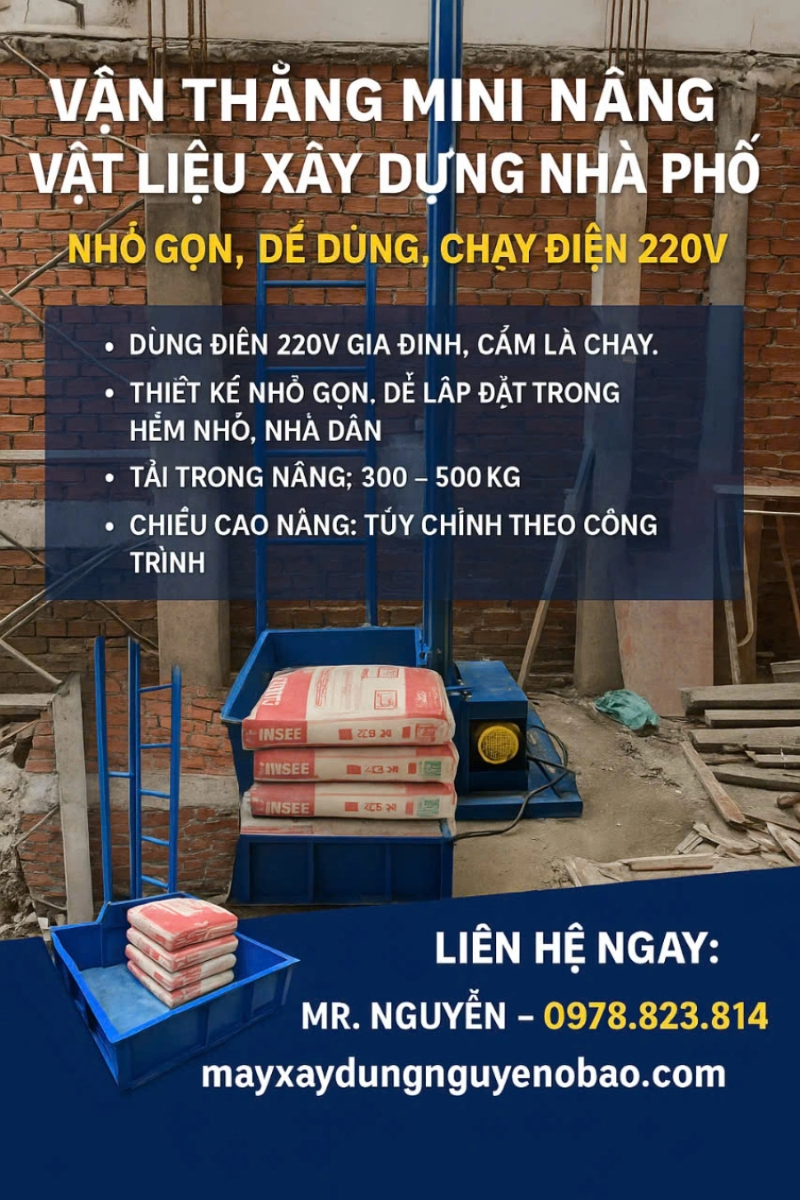 CÔNG TY TNHH CƠ KHÍ ĐIỆN MÁY XÂY DỰNG NGUYÊN BẢO