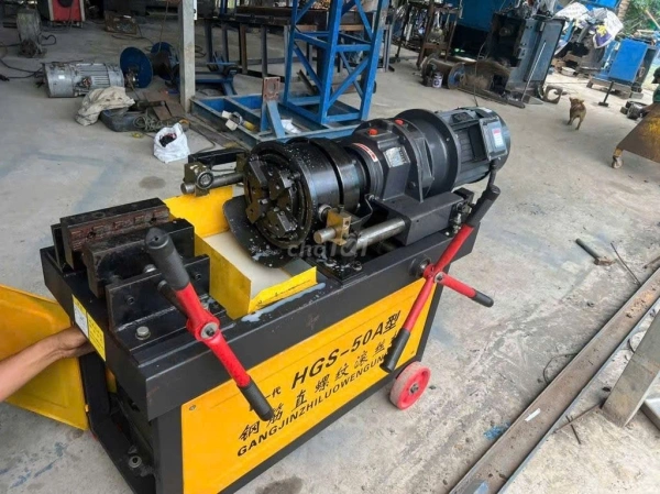 Máy Tiện Ren Thép HGS-50 — Tổng thể máy