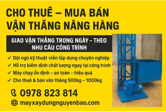 Vận Thăng Nâng Hàng Đà Nẵng – Giải Pháp An Toàn Cho Công Trình