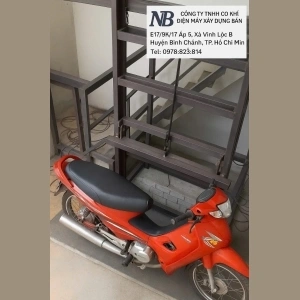 Thang Nâng Xe Máy 200–300kg – Khóa An Toàn | Nguyên Bảo 