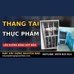 Thang Nâng Tải Thực Phẩm Inox 304 | Trường Học, Nhà Hàng, Khách Sạn – Nguyên Bảo